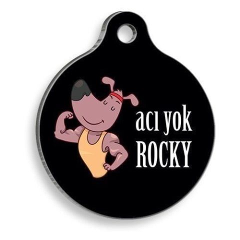 Rocky Runde Hundemarke