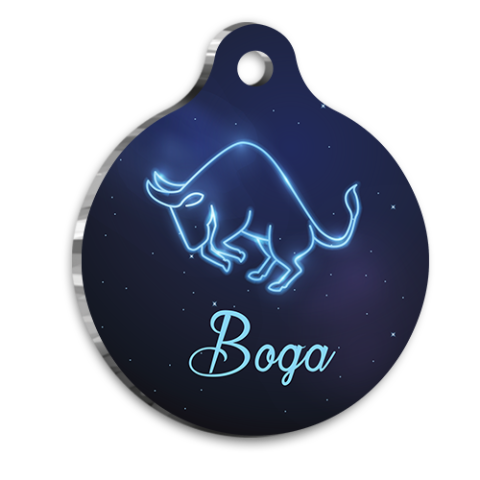 Taurus Cat Dog Tag