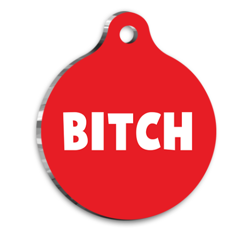 B*tch Cat Hundemarke